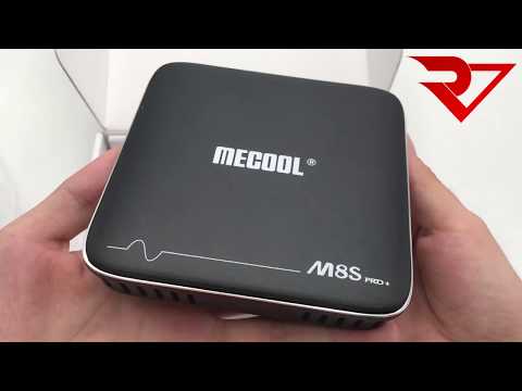 Newest mecool m8s pro plus android 7.1 tv box unboxing m8s pro+ Boot interface