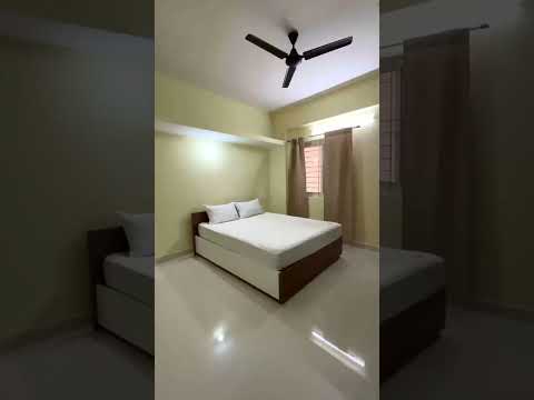 Video thumbnail for A111: Fully Furnished 1 BHK Flat for rent in Hennur | Kots Byrathi