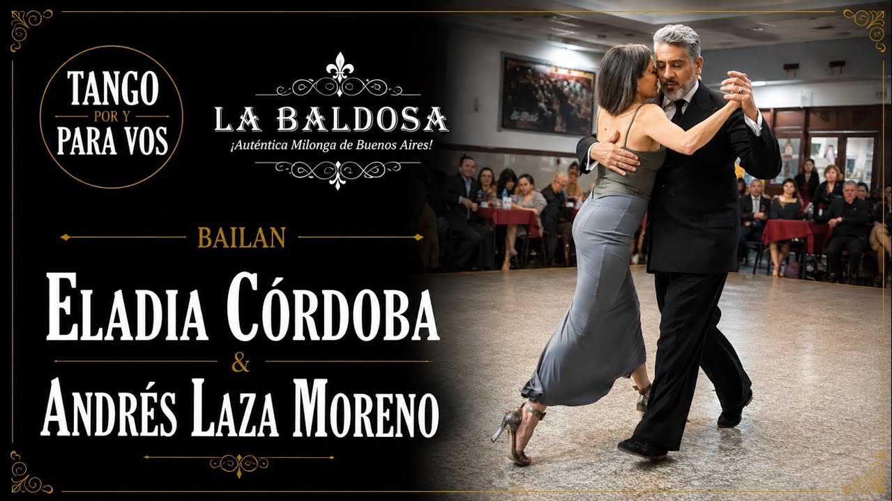 Nunca Más (D'Arienzo) Eladia Córdoba y Andrés Laza Moreno. Milonga La Baldosa 7ago26 (4/4)