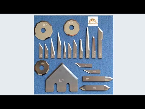 Tungsten Carbide Slitting Knife Wire Stripping Cutting Machine Blades