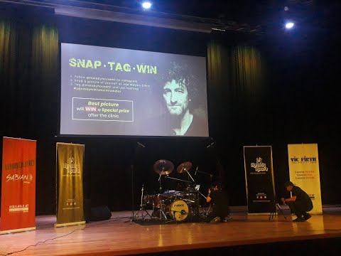 Jojo Mayer- Drum Clinic in Dubai - 16 Nov 2019