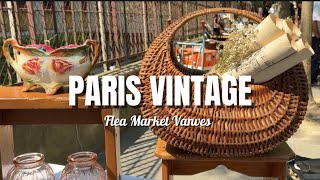【パリ蚤の市】土曜日のヴァンヴ| パリでヴィンテージ 探し| パリVlog | Paris vintage | Vanves Flea market