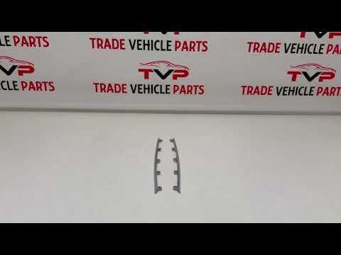 For Renault Kadjar 2015-2018 Front Bumper Main Grille Chrome Mouldings video