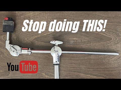 MASTER your cymbal stands!