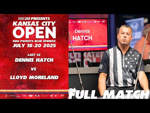 Dennis Hatch vs Lloyd Moreland | Last 32 | Kansas City Open