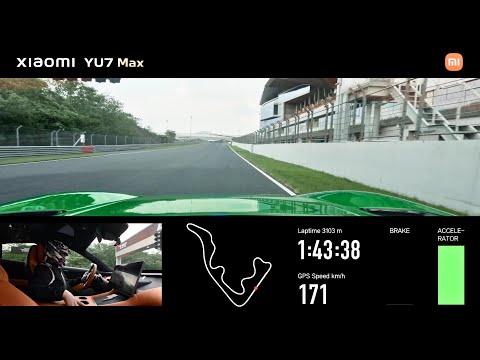 Xiaomi YU7 MAX stellt auf dem Zhejiang Circuit einen Rundenrekord auf | 1:43 Minuten Schnellster SUV