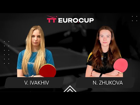 16:45 Valeriia Ivakhiv - Nadiia Zhukova 30.11.2023 TT Euro.Cup Women Ukraine Master. Table 3