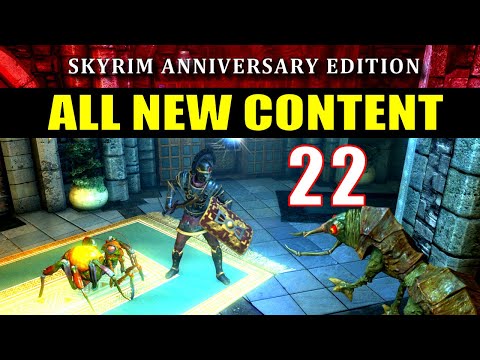 Skyrim Anniversary Edition Walkthrough #22 - Enchanting 100, 45 Lvls in 45 Mins! (Power Potion Loop)