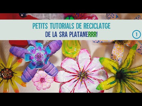 Nadal XICS TUTORIALS DE RECICLATGE: 1r Una de flors