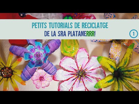 Nadal XICS TUTORIALS DE RECICLATGE: 1r Una de flors