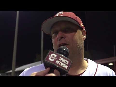 CofC Baseball vs Citadel - Post Game Interview with Chad Holbrook