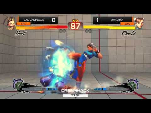 USF4 Lahadima(Chun-Li) vs Damascus(Ibuki)