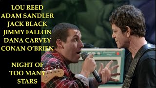 Lou Reed&#39;s &quot;All-Star Band&quot; of Comics - Walk on the Wild Side - Night of Too Many Stars 2003