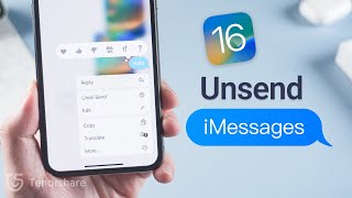 [iOS 16] How to Unsend/Undo Send Messages on iPhone - Tips You Can