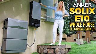 Anker SOLIX E10 | Whole Home Backup Power