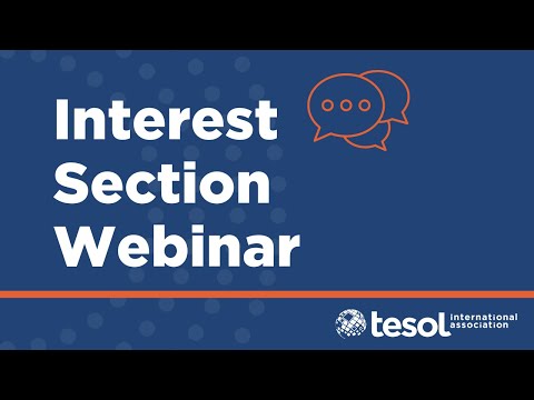 SLWIS Webinar: Vocabulary, Second Language Writing and the Changing Field of TESOL