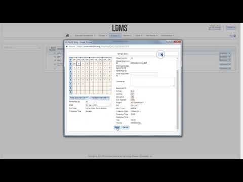 LDMS (web) Shipping module: QA/QC