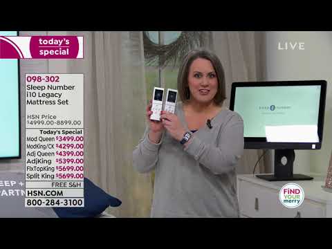 HSN | Sleep Number Mattresses 11.11.2018 - 12 PM