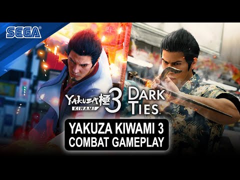 Yakuza Kiwami 3 & Dark Ties | Kiryu Combat Gameplay