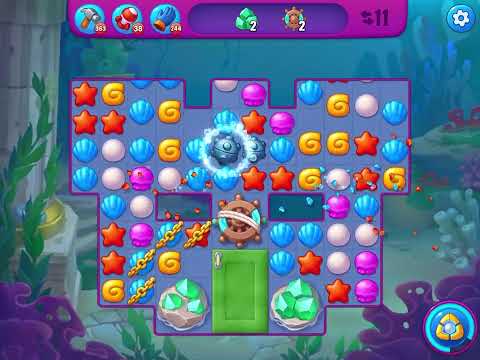 Fishdom Very Hard level 5863 no boosters フィッシュダム ベリーハード [Friend's]