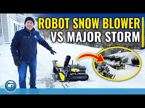 How Does A Yarbo Autonomous Snow Blower Perform During A Severe Snow Storm? I Find Out