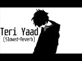 Teri Yaad - Adnan Sami (Slowed+Reverb)