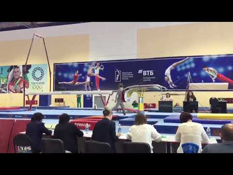Пятилетова Алина - (УФО) - Опорный прыжок 2 - 1 разряд - Russian Junior Championships 2021