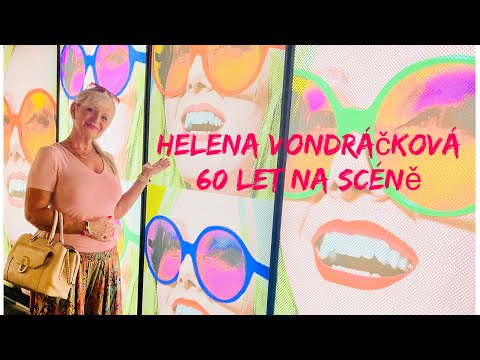 Krásná výstava “HELENA 60 let na scéně” v Galerie Tančící dům - Praha????????????????????#helenavondrackova