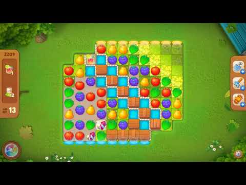 2209 Gardenscapes Hard Level  Прохождение Игры