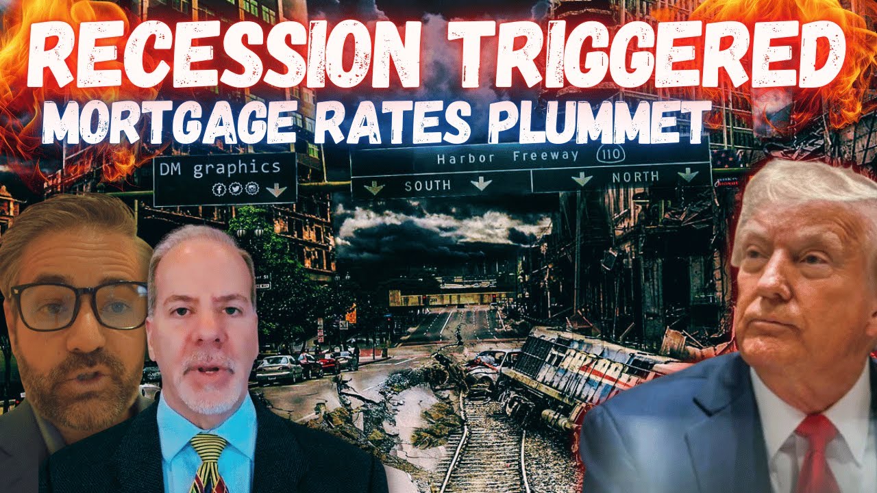 TRUMP: Major Recession WARNING Triggered | Mortgage RATES Plummet