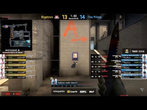 BIGETRON VS THE PRIME -TRAIN (CS:GO IESPL)