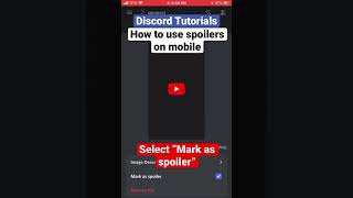 How to use spoilers on Discord Mobile