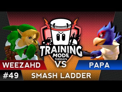 TMT 49 - Weezahd (Link) VS Papa Bear (Falco) - SSBM Smash Ladder - Melee
