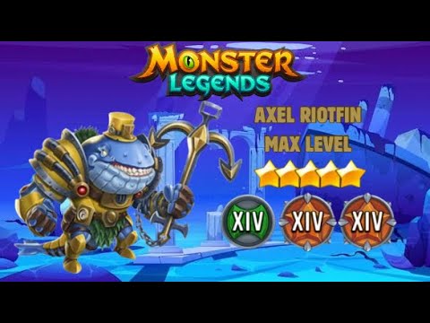 Thumpback In Monster Legends?? - Axel Riotfin Rank 5 Overview 