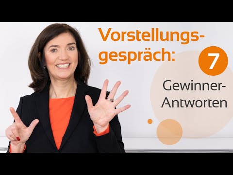 Job interview: The 7 most frequently asked questions and the perfect answers