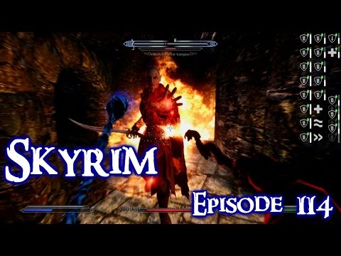 Skyrim Lets Play w/ Perkus Maximus 400+ mods Dawnguard Ep 114 Dawnguard in Wyrmstooth