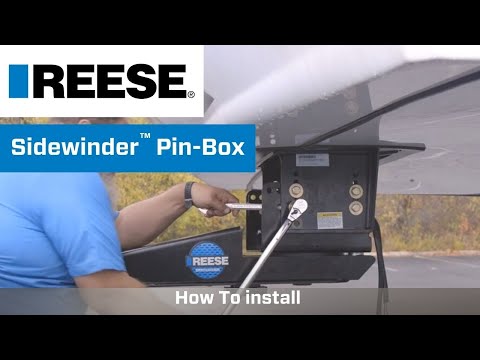 REESE® Sidewinder™ Installation - RV Pin-Box for Short Bed Trucks - No Slider Needed!