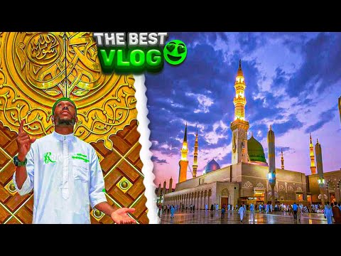 Come Pray With Me Vlog Pt.1 | My First Prayer At The Prophet’s Masjid In Saudia Arabia