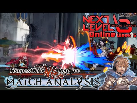 GBVS Match Analysis: NLBC Online Week 5 - TempestNYC (Charlotta) vs. Real Ice (Zeta/Narmaya)