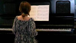 Piano Recital Girl