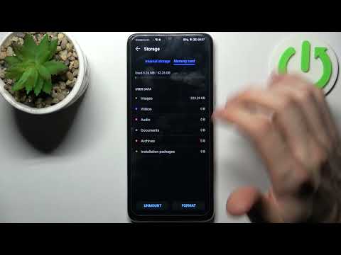 How to Format SD Card in HONOR X7