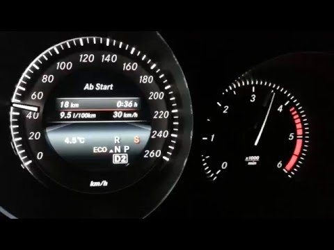 2016 Mercedes-Benz CLS 220 d (BlueTEC) 0-100 km/h (Full HD)