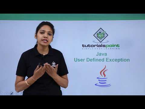Java User Define Exception Class