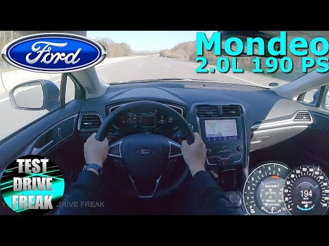 2021 Ford Mondeo Turnier 2.0 EcoBlue FWD 190 PS TOP SPEED AUTOBAHN DRIVE POV