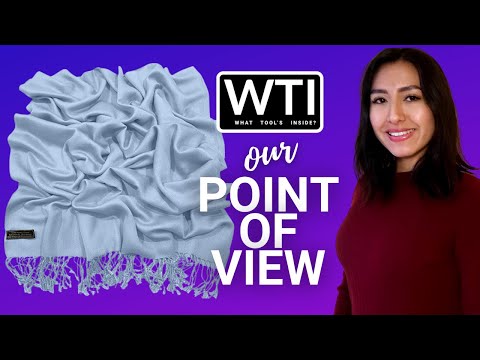 CJ Apparel Blue Shawl - WTI product video review