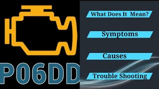 dtc p06dd quickly Fix