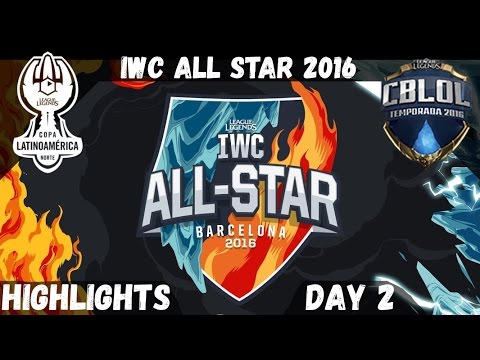 🔥 LAN vs CBLOL ❄️ Highlights | IWC All Star Barcelona 2016 Day 2 | Latin America North vs Brazil