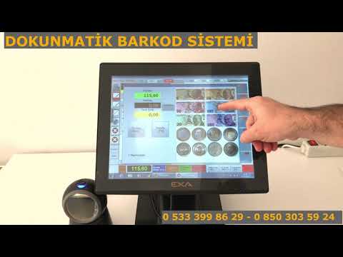 Hesaplı Dokunmatik Barkod Sistemi Market Programı
