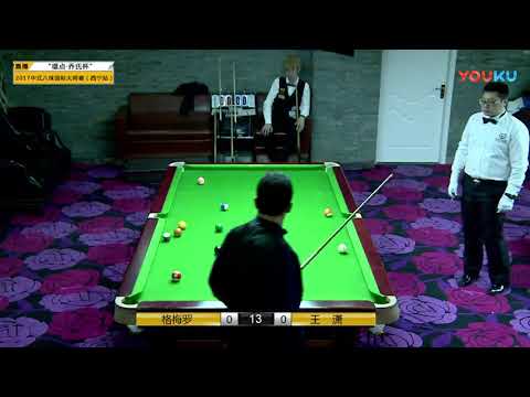 Maximiliano Gamerro (ARG) VS Wang Xiao - World Chinese 8 Ball Masters Tour 2017-2018 Stop 4 Xining
