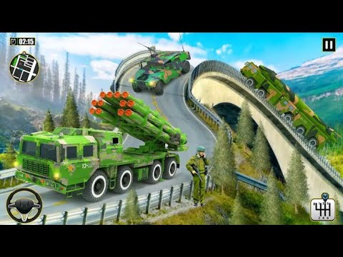 US army Cargo truck transport - Android gameplay Cargo truck US